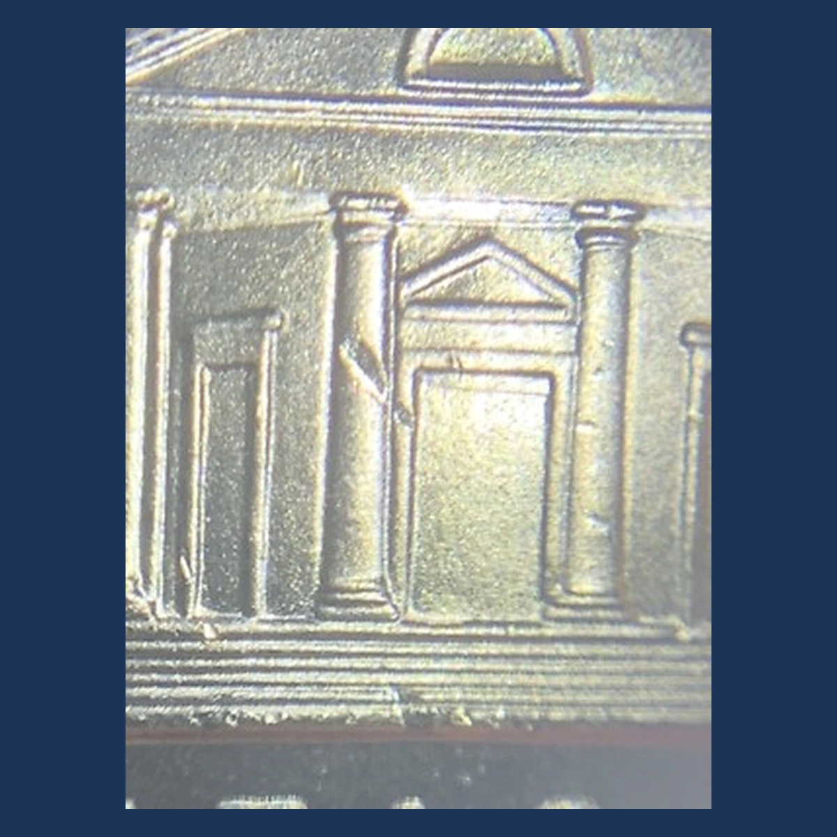 2019 Jefferson Nickel: Doubled die reverse