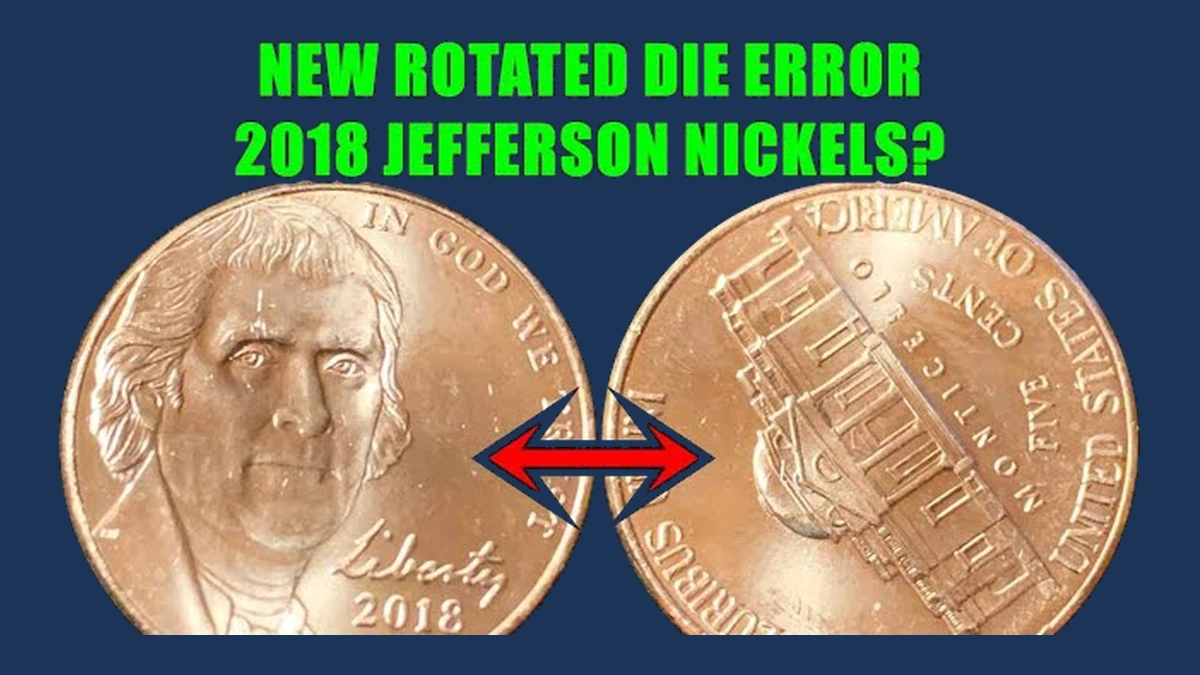 2018 Jefferson Nickel: Rotated Dies