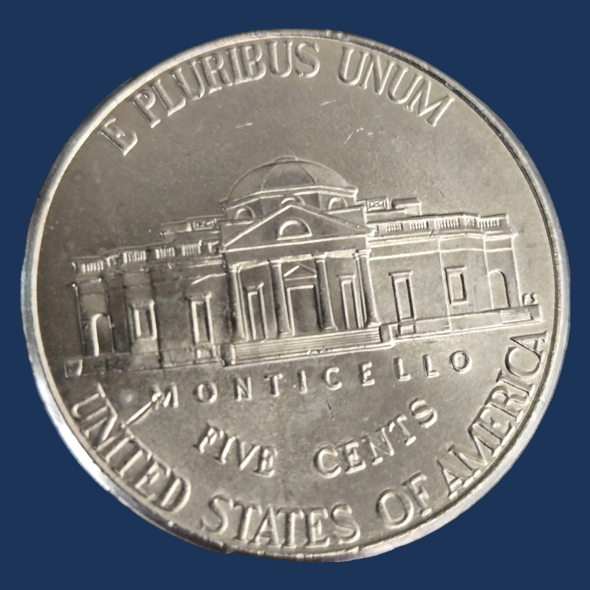 2016 Jefferson Nickel: Doubled Die Reverse
