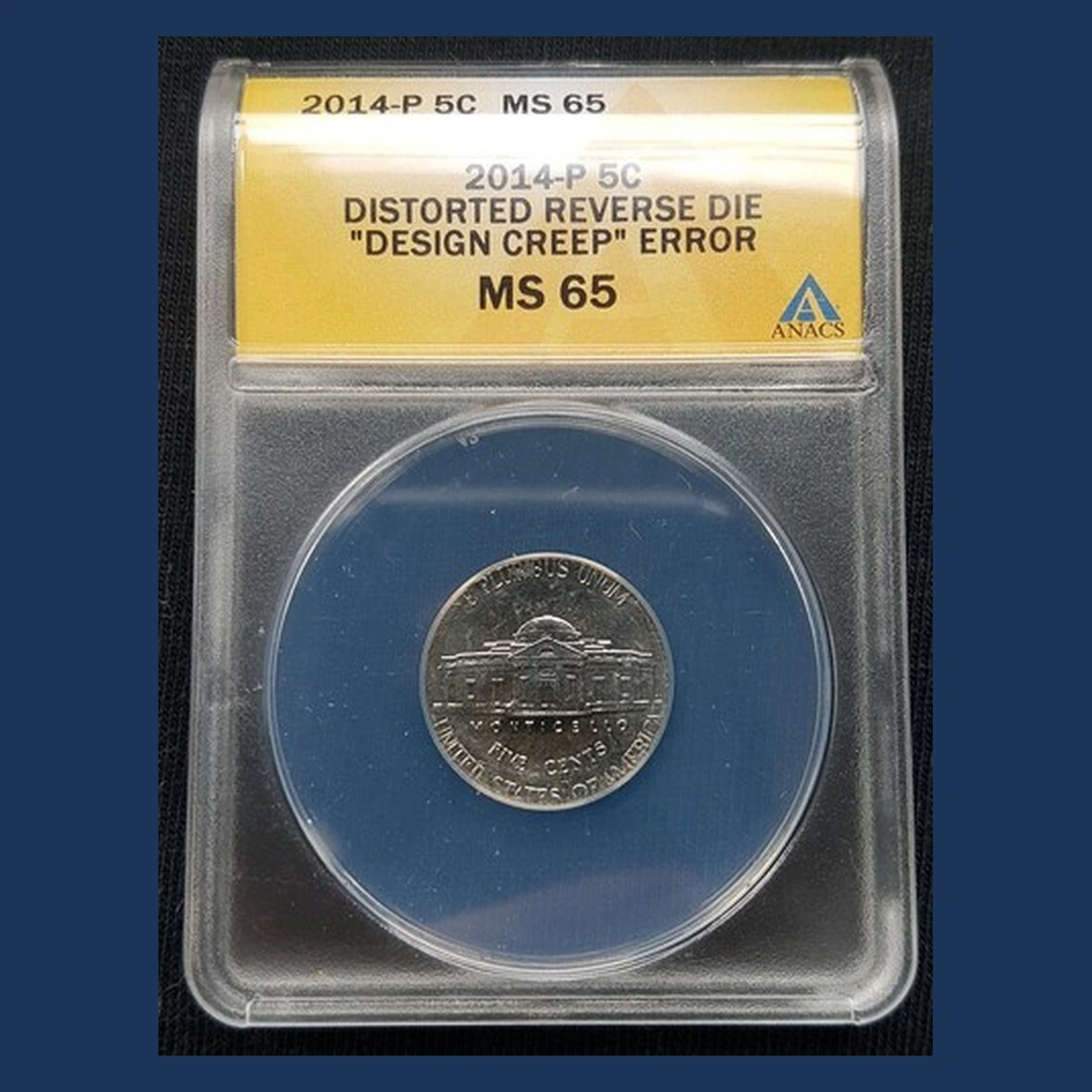 2014 Jefferson Nickel: Design creep