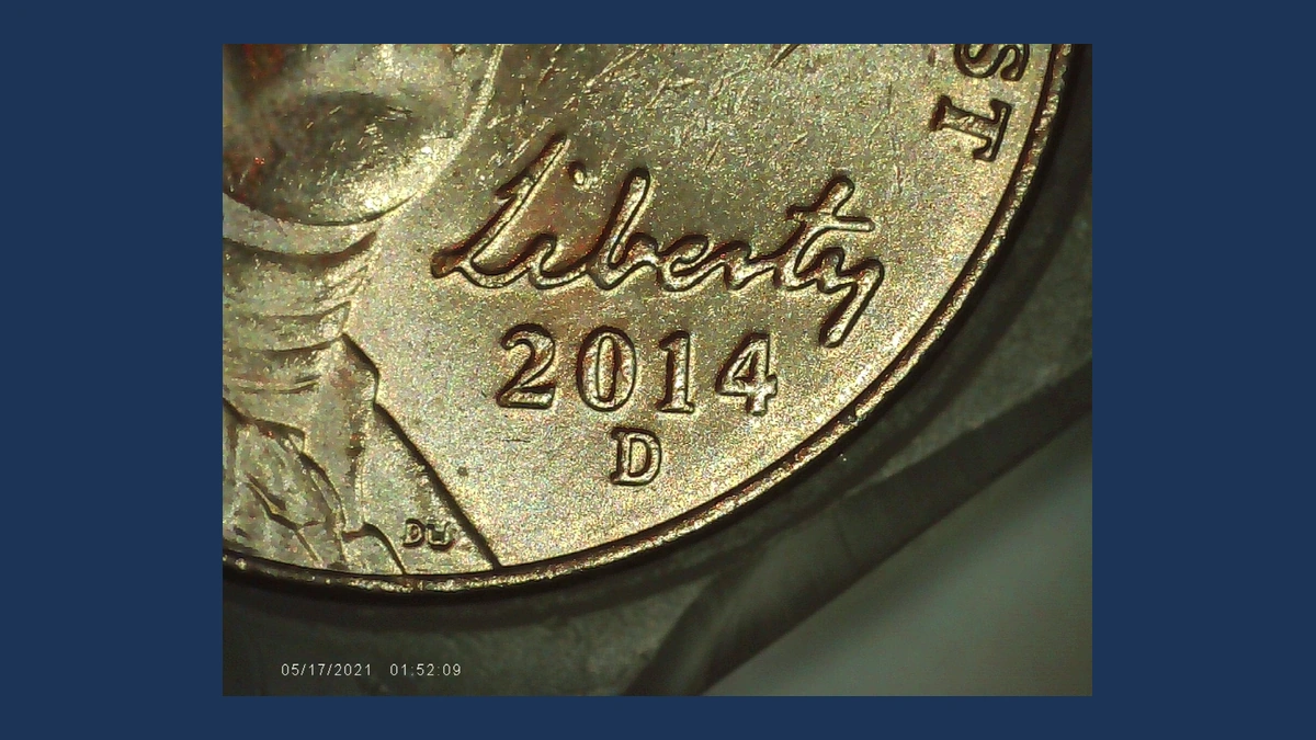 2014 Jefferson Nickel: Doubled Die Obverse