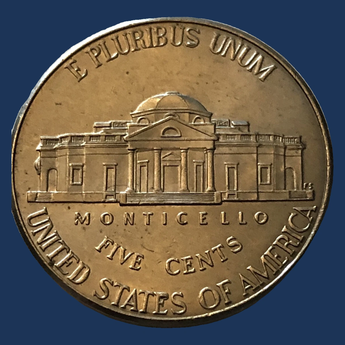 2012 Jefferson Nickel: Die Break