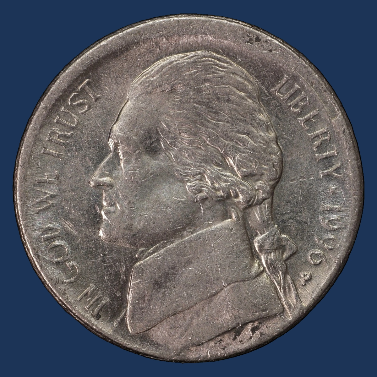 1996 Jefferson Nickel: Broadstrike