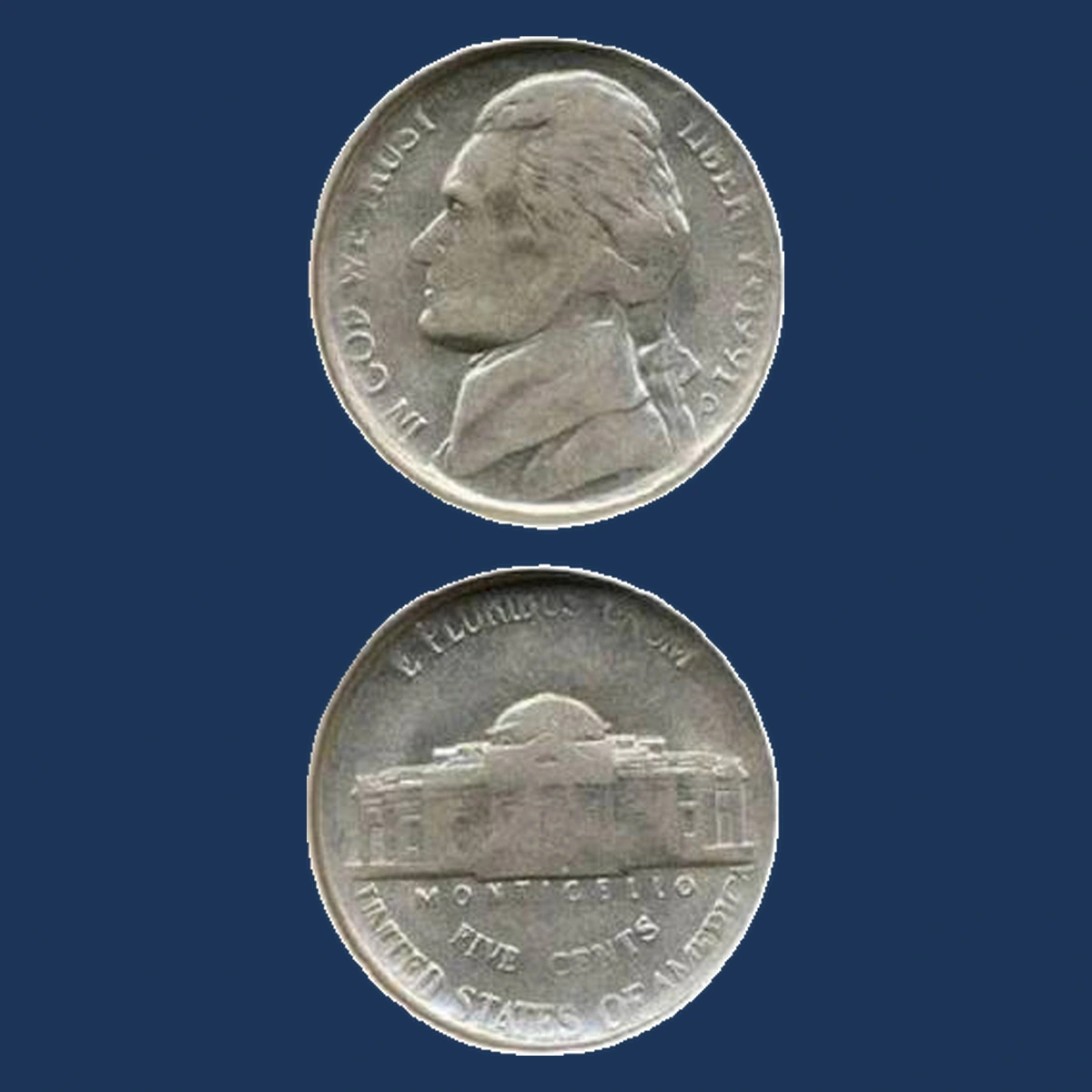 1991 Jefferson Nickel: Weak Strike
