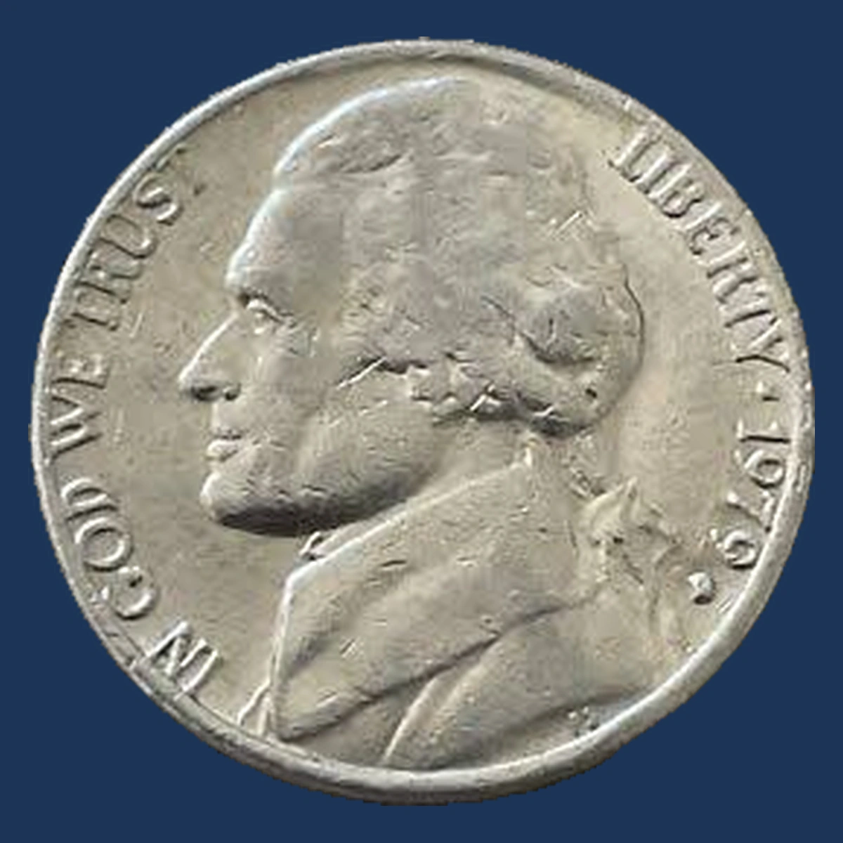 1979 Jefferson Nickel: Repunched Mintmark