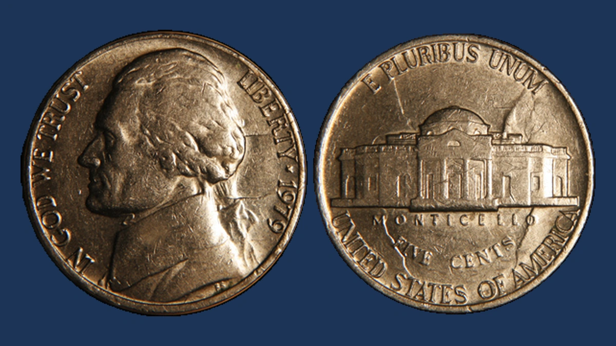 1979 Jefferson Nickel: Die Clash