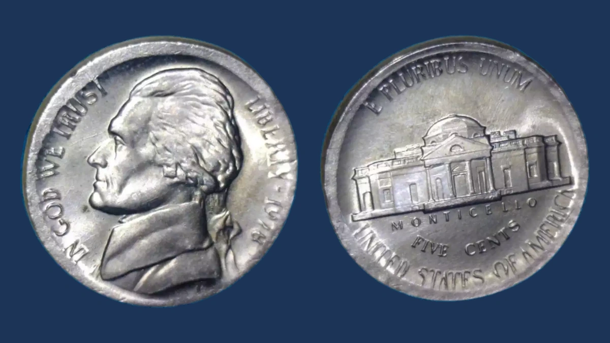 1978 Jefferson Nickel: Broadstrike