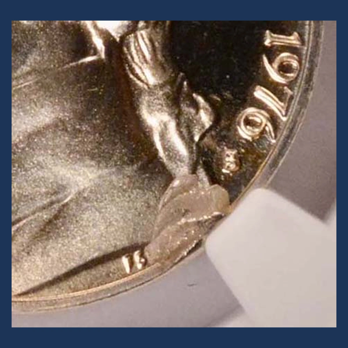 1976 Jefferson Nickel: Die Crack / Die Chip