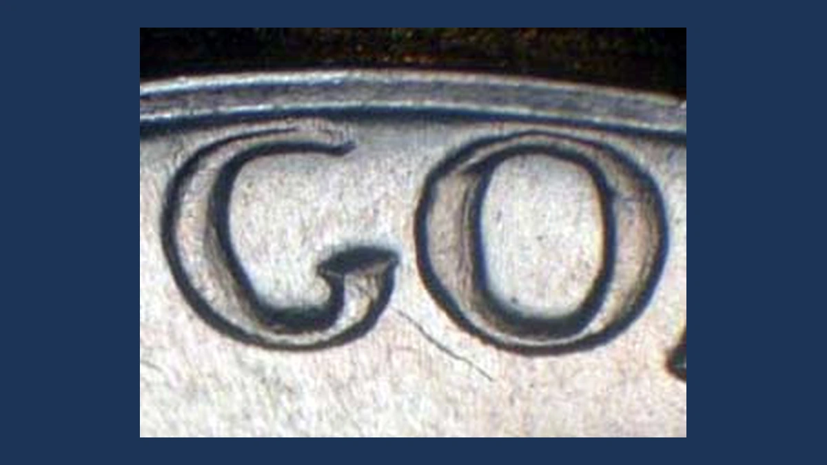 1968 Jefferson Nickel: Doubled Die Obverse