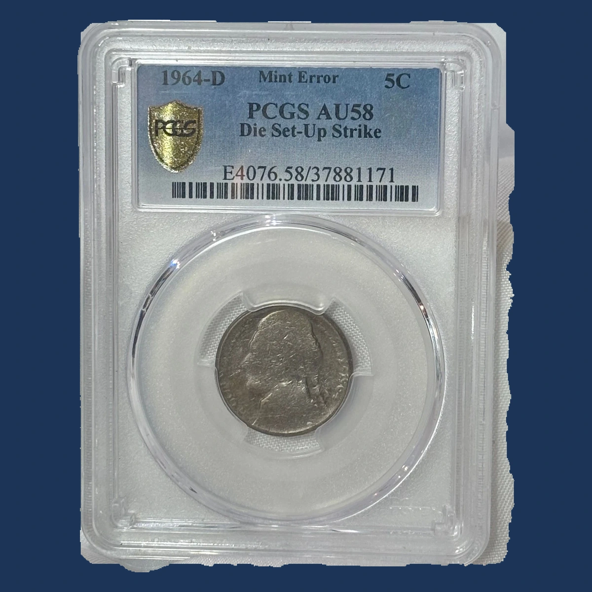 1964 Jefferson Nickel: Weak Strike