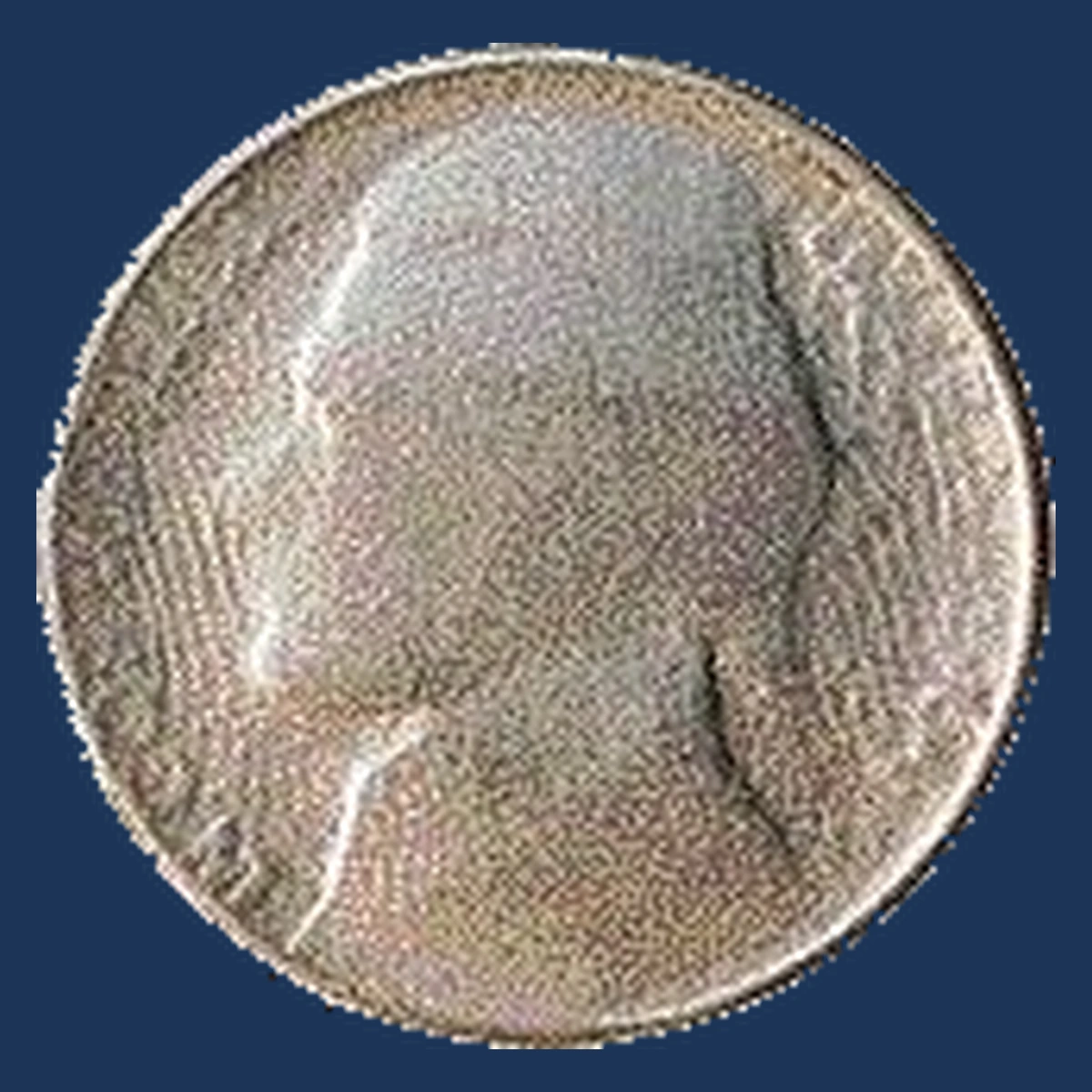 1964 Jefferson Nickel: Strike-Through