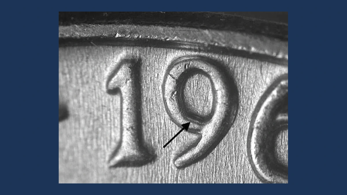 1963 Jefferson Nickel: Doubled Die Obverse