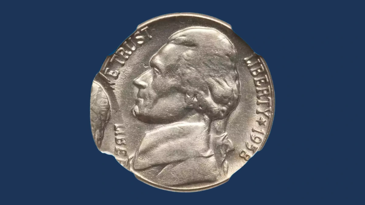 1958 Jefferson Nickel: Double / Multiple Strike