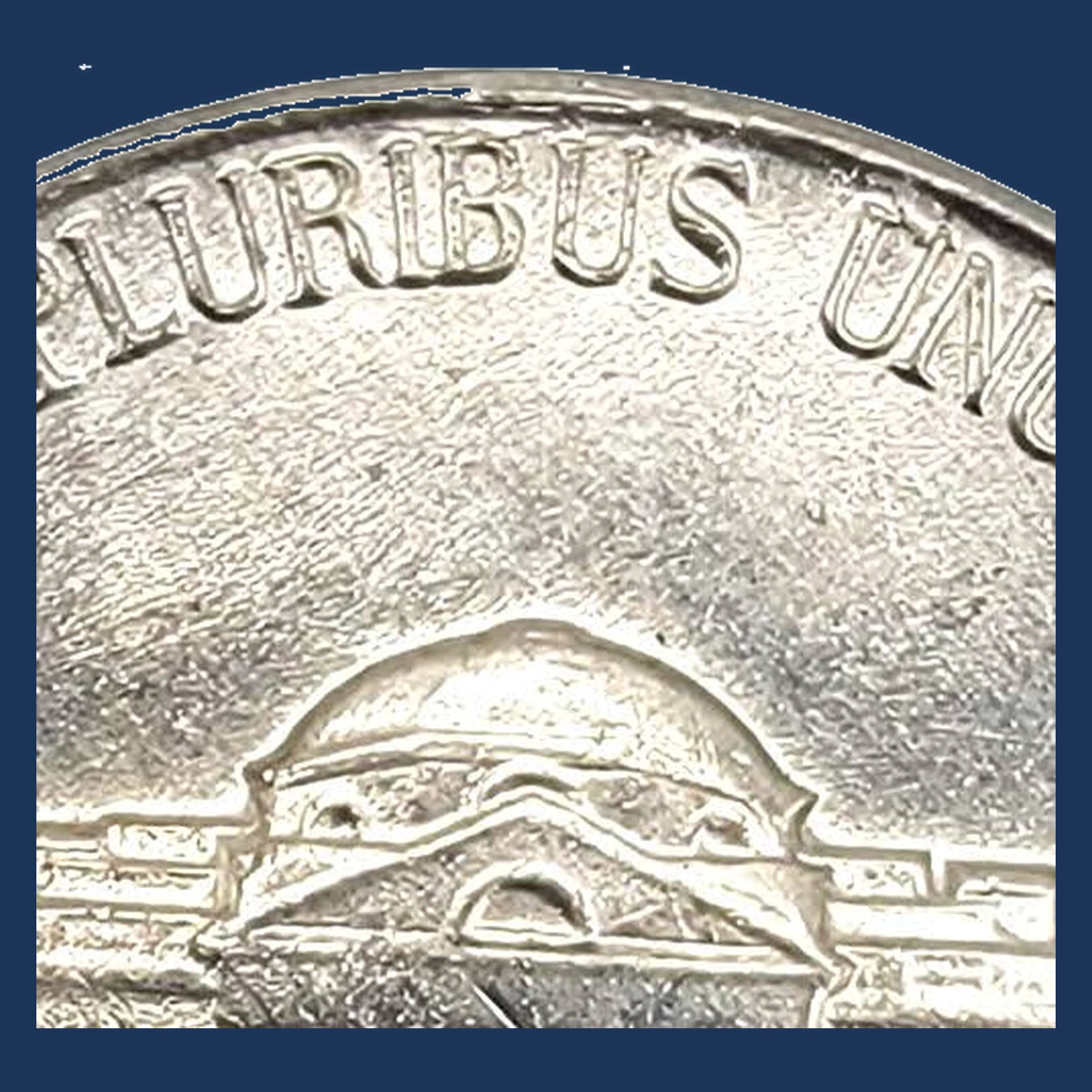 1955 Jefferson Nickel: Lamination