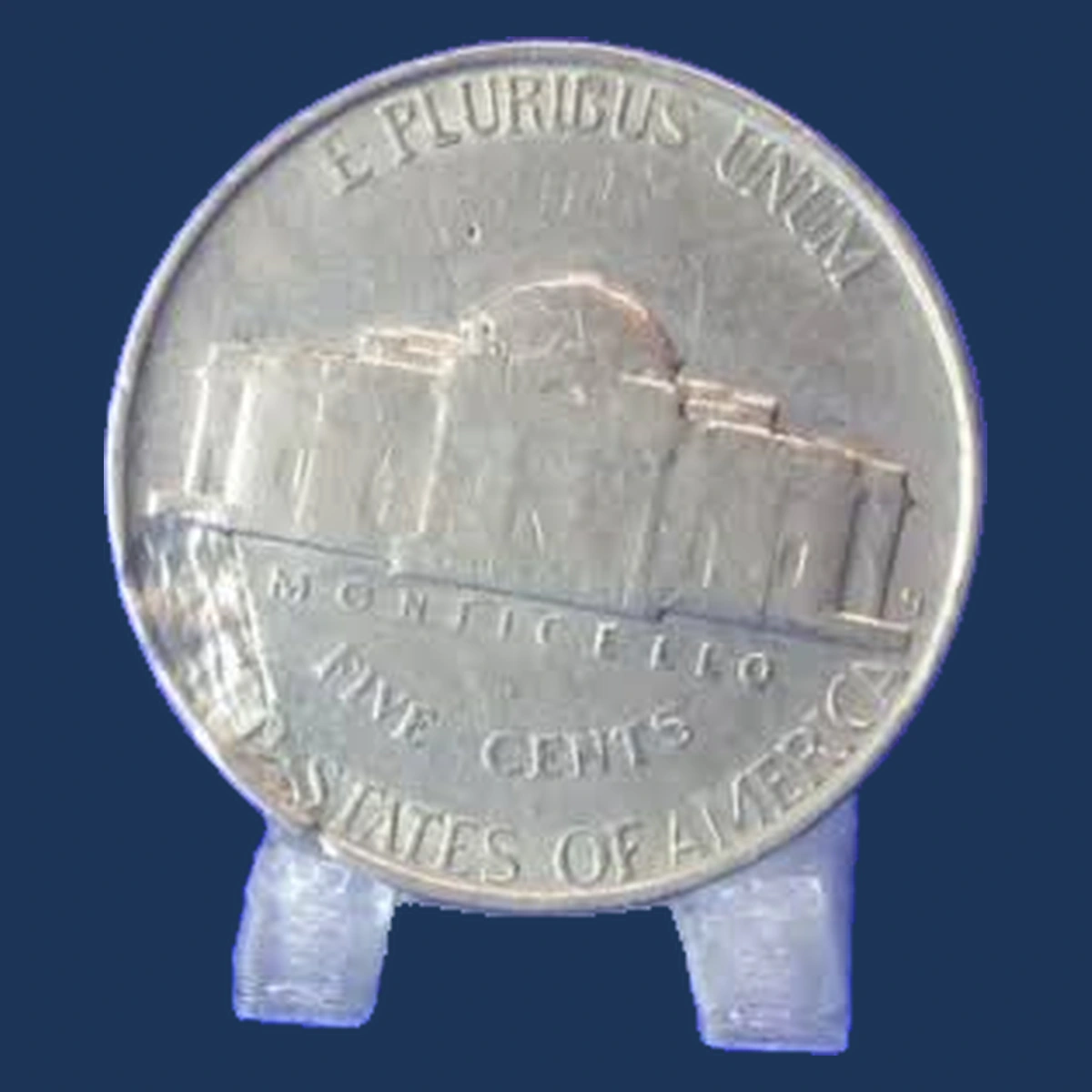 1949 Jefferson Nickel: Lamination
