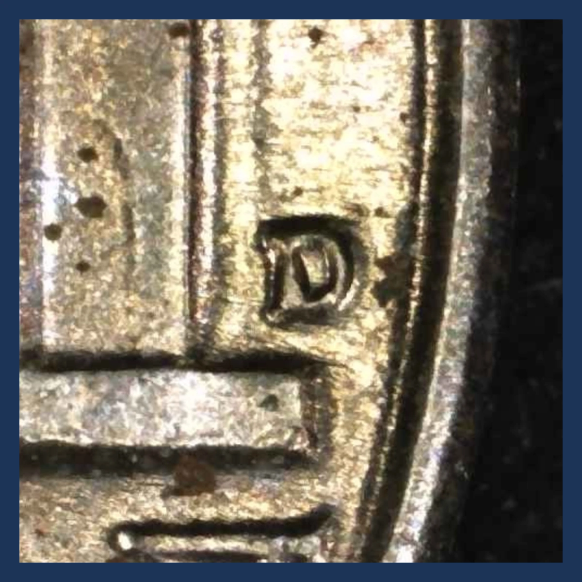 1948 Jefferson Nickel: Repunched Mintmark