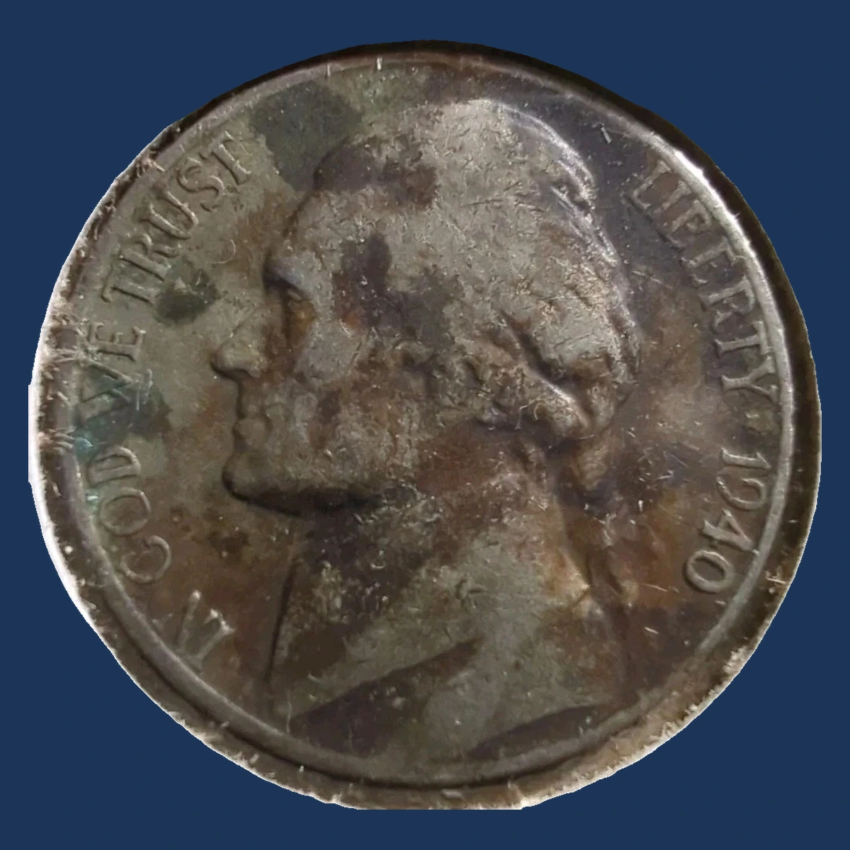 1940 Jefferson Nickel: Annealing Error