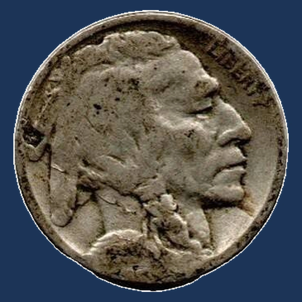 1931 Buffalo Nickel: Die Crack