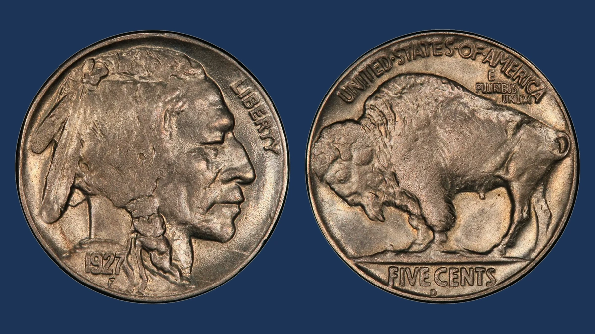 1927 Buffalo Nickel: Three-and-a-Half Legs