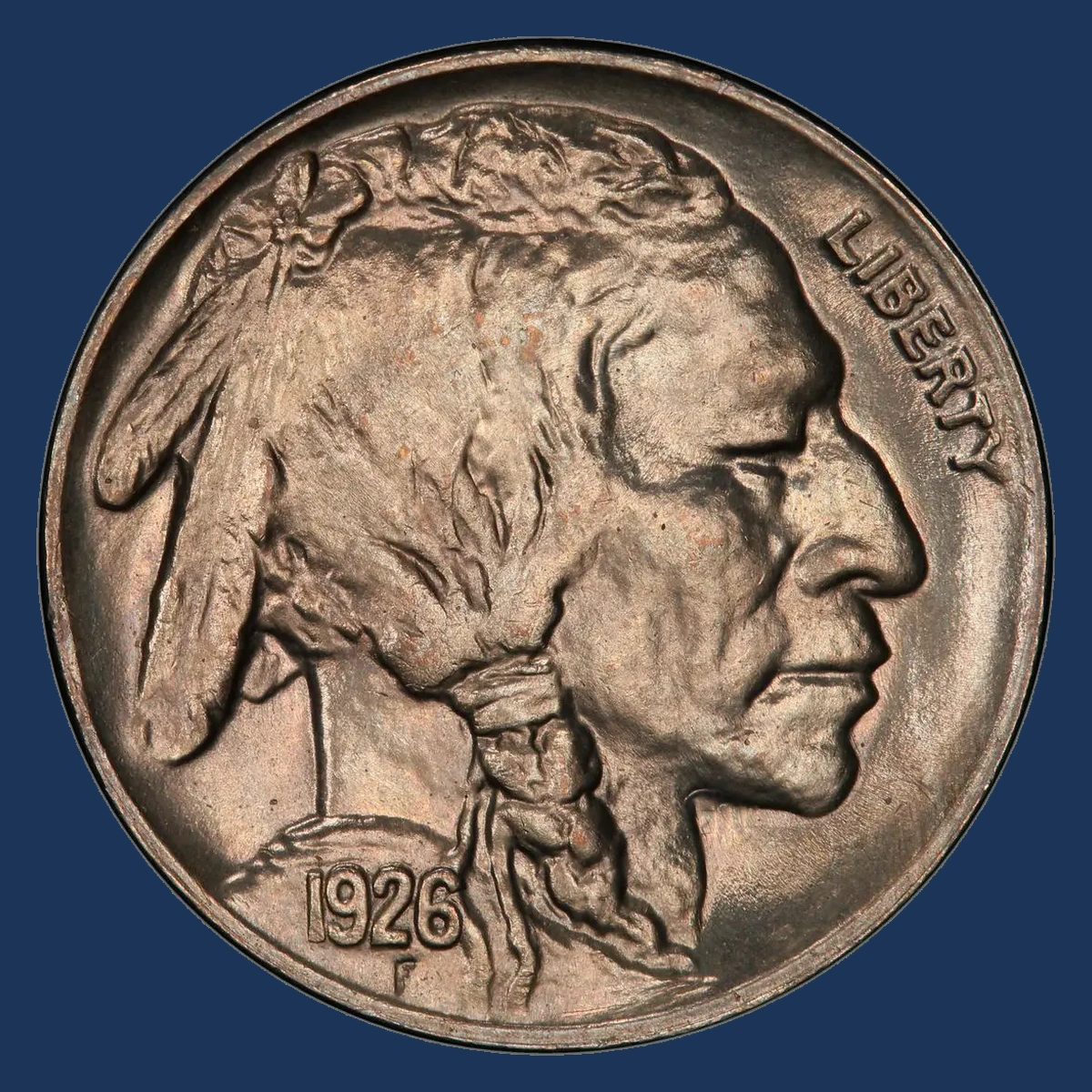 1926 Buffalo Nickel: Doubled Die Obverse