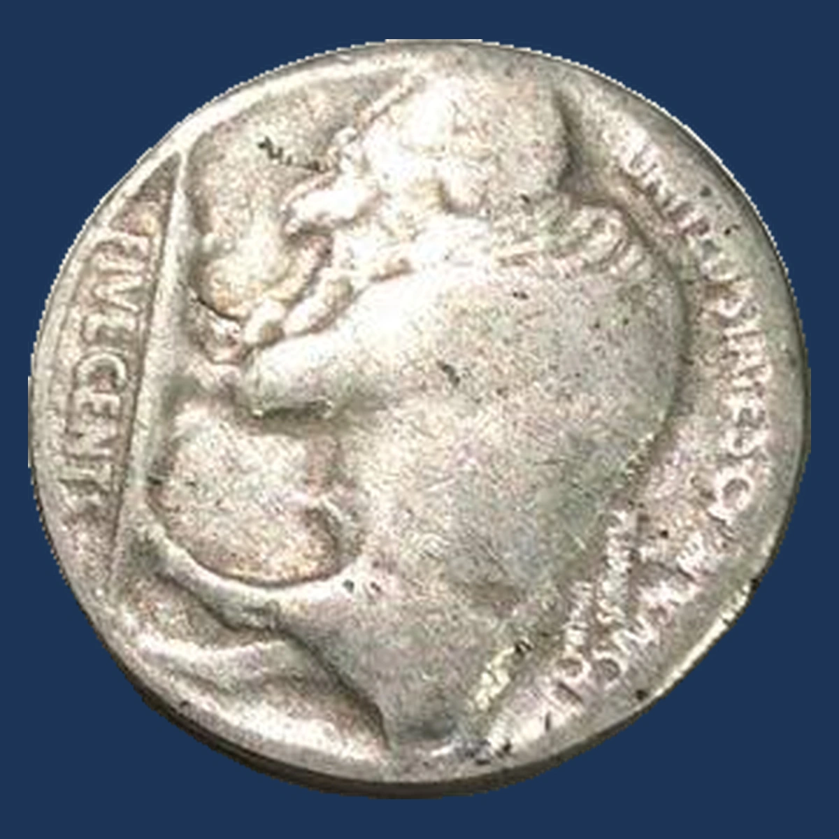 1921 Buffalo Nickel: Die Clash