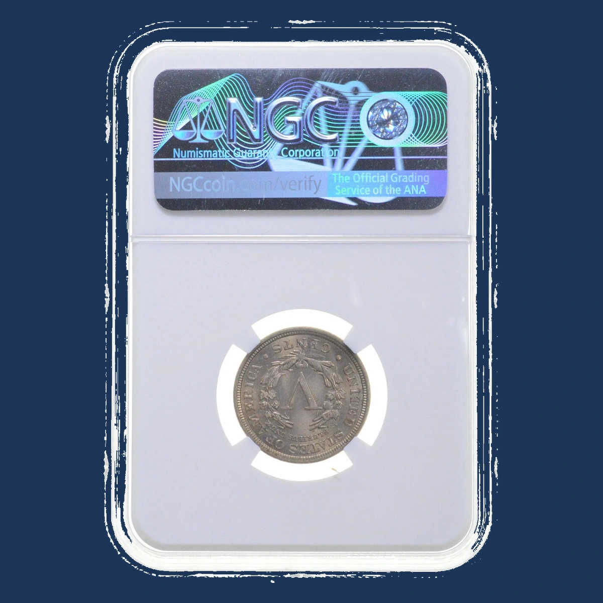 1912 Liberty Nickel: Struck-Through Error