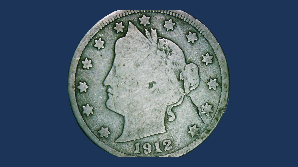 1912 Liberty Nickel: Lamination / Split Planchet
