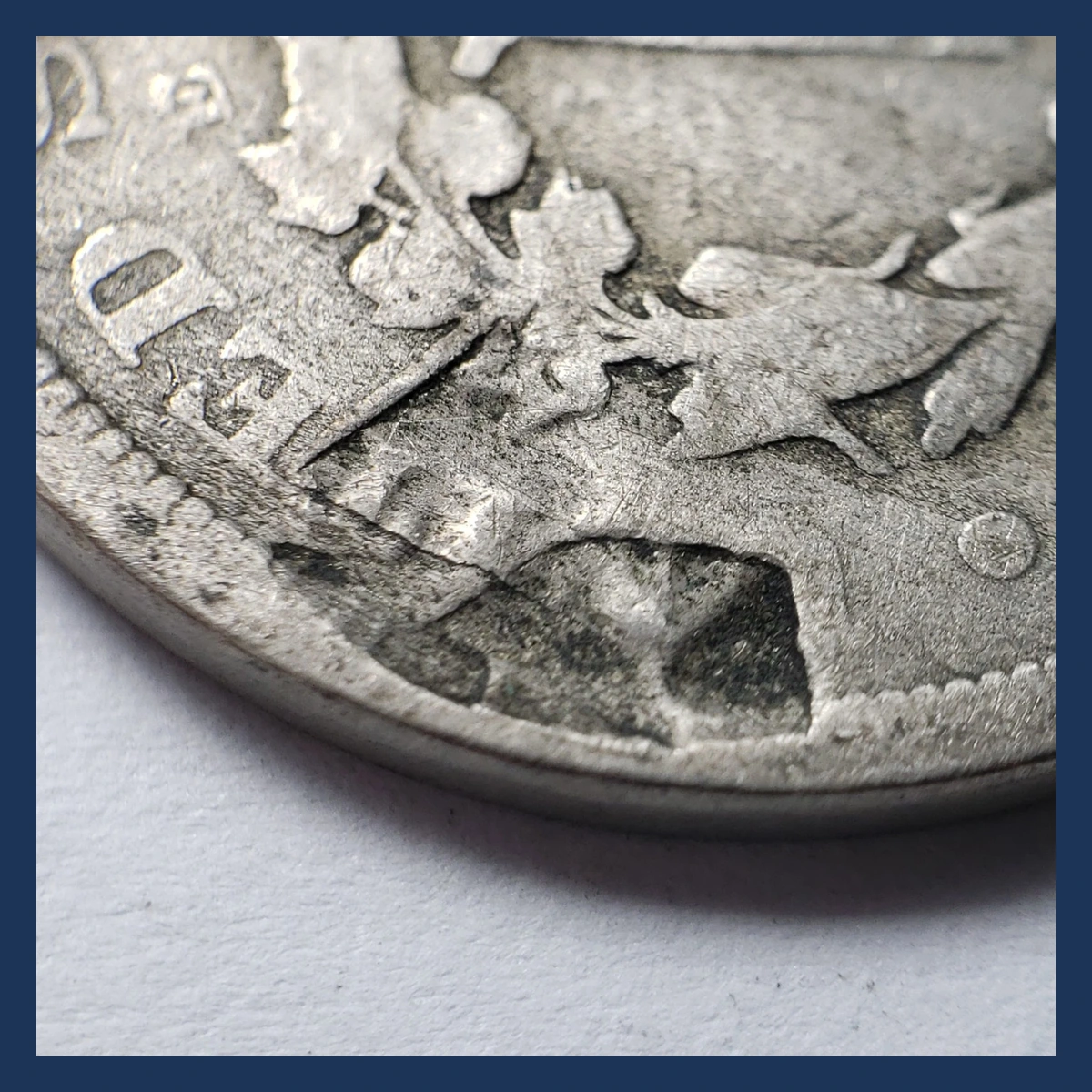 1909 Liberty Nickel: Lamination / Split Planchet