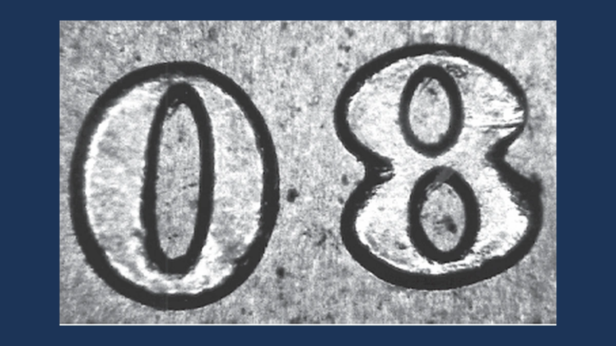 1908 Liberty Nickel: Repunched Date