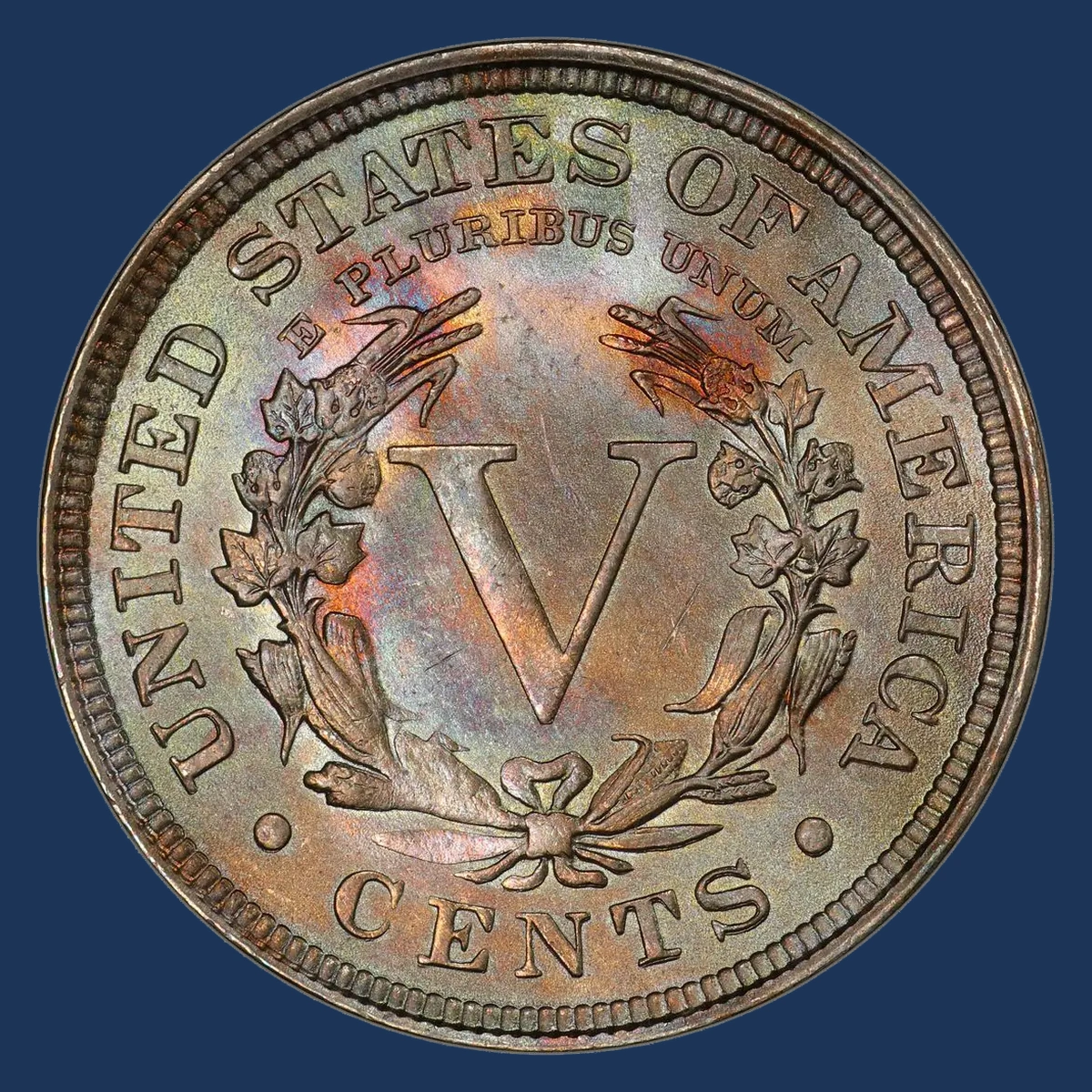 1906 Liberty Nickel: Doubled Die Reverse