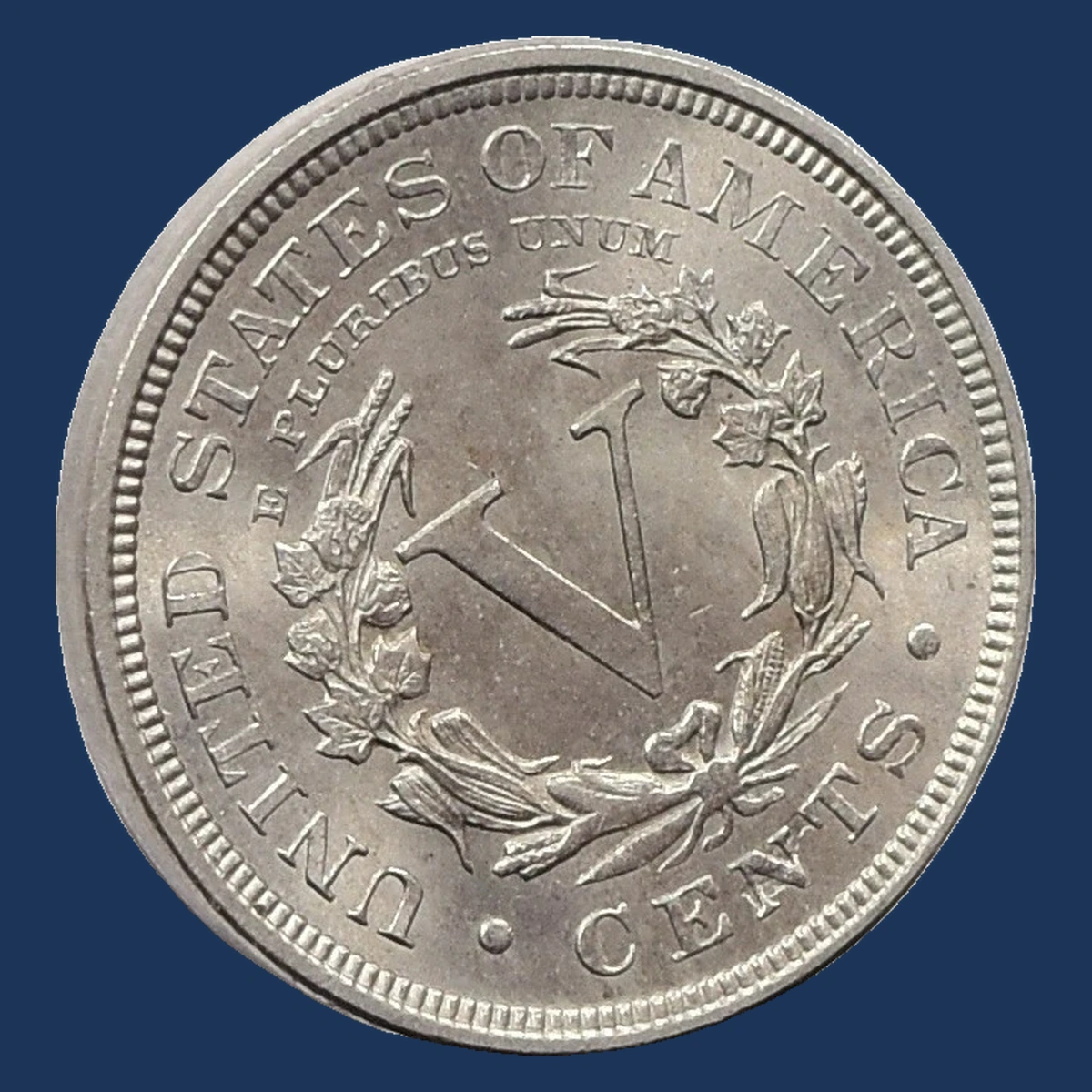 1905 Liberty Nickel: Planchet Flaw
