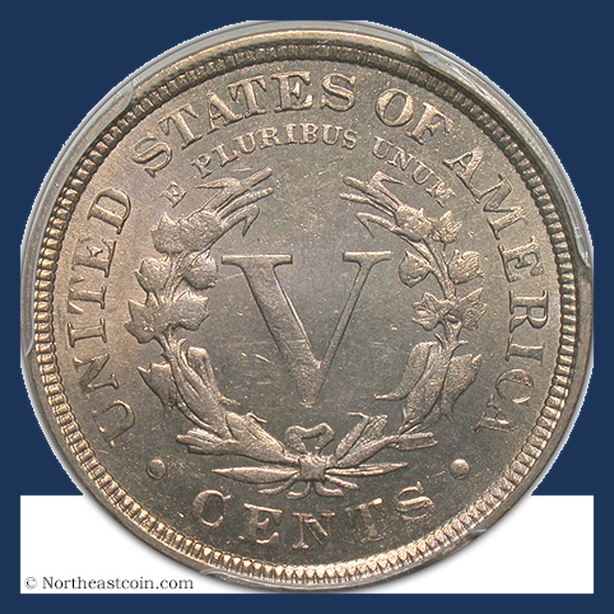 1889 Liberty Nickel: Lamination / Split Planchet