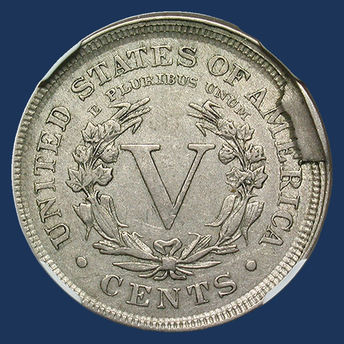 1888 Liberty Nickel: Die Break