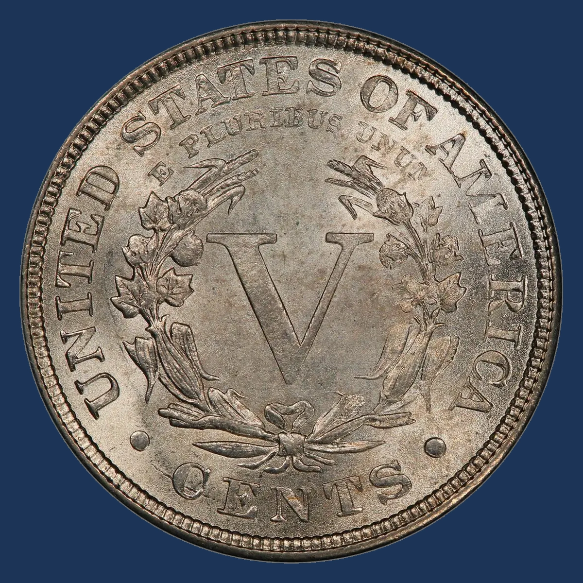 1887 Liberty Nickel: Doubled Die Reverse