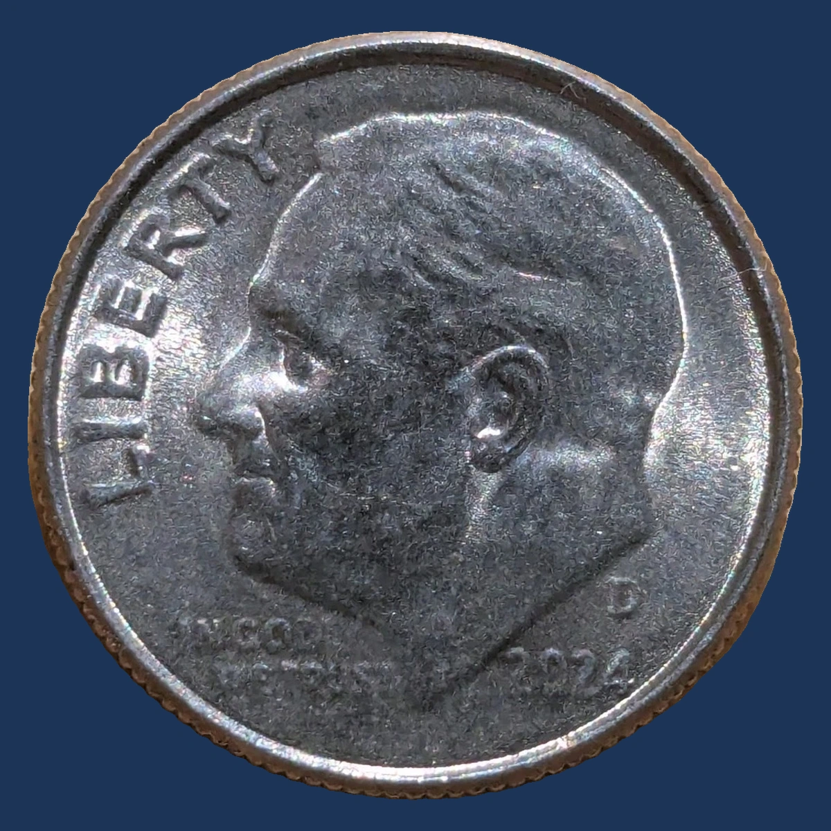 2024 Roosevelt Dime: Struck-Through Error