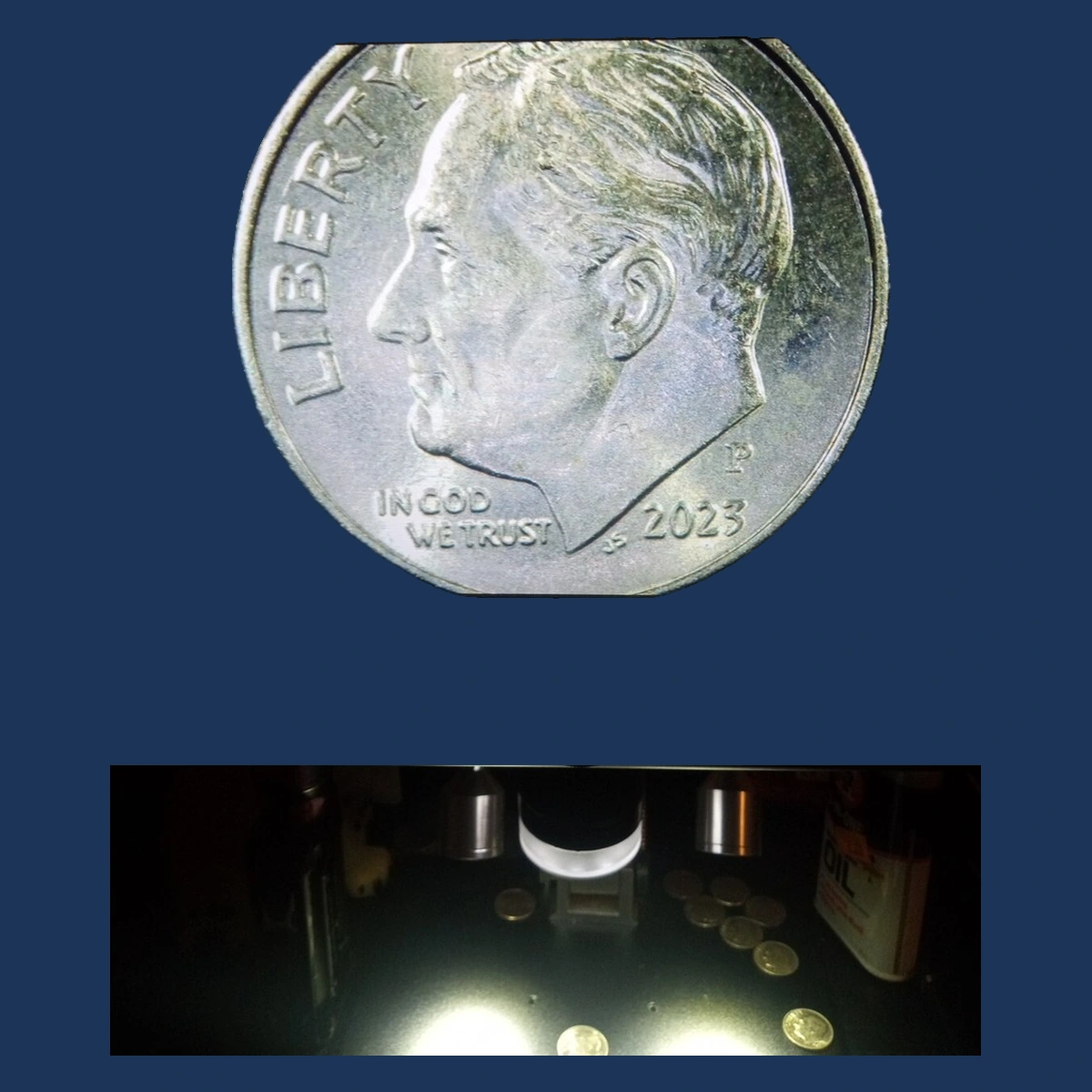 2023 Roosevelt Dime: Obverse Die Chips
