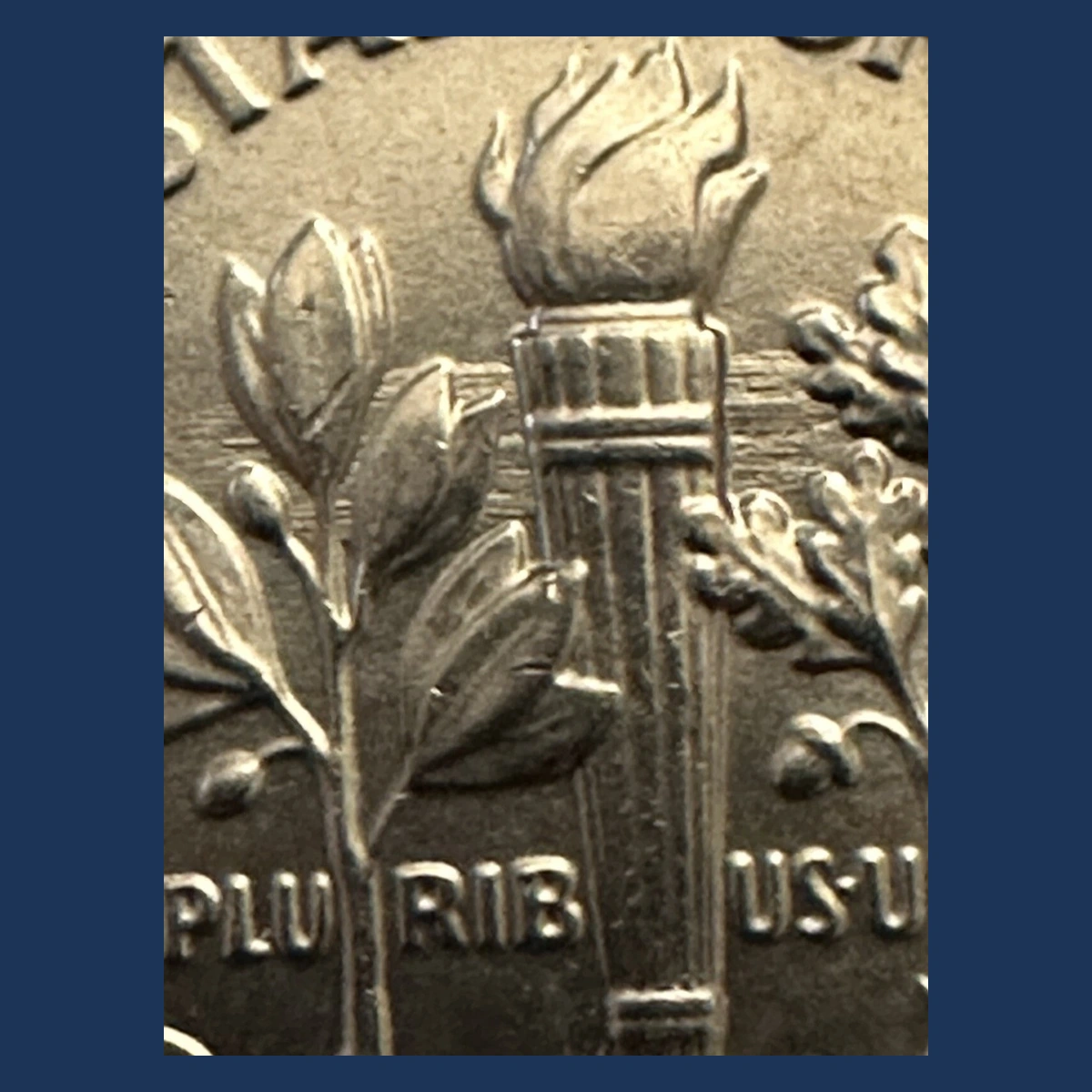 2022 Roosevelt Dime: Die Gouge