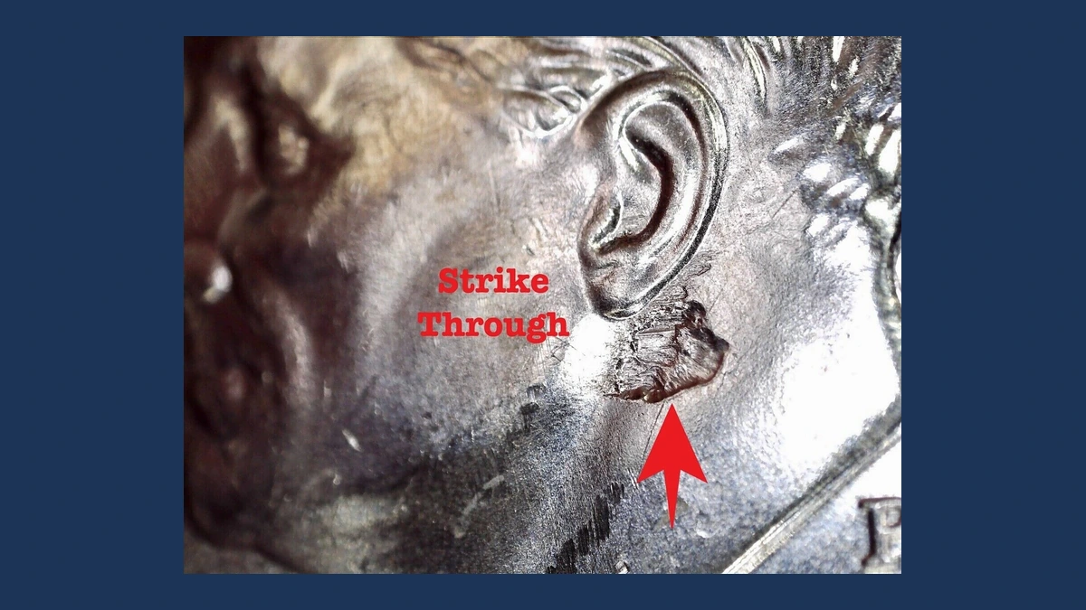 2021 Roosevelt Dime: Struck-Through Error