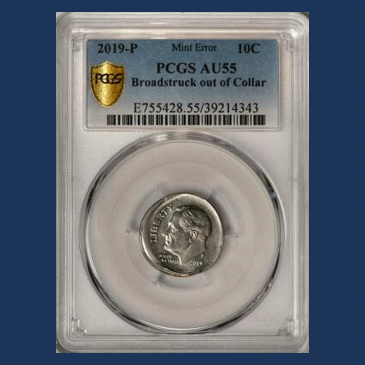 2019 Roosevelt Dime: Broadstrike