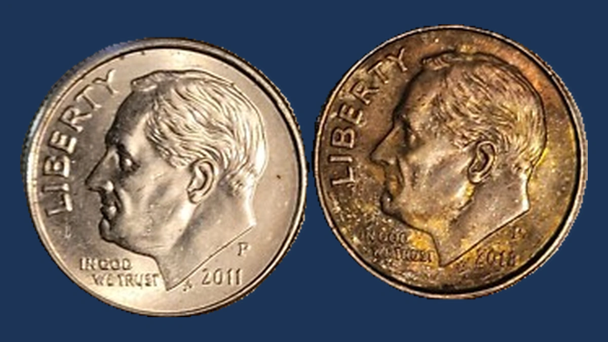 2018 Roosevelt Dime: Missing Clad