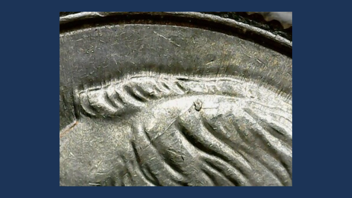 2017 Roosevelt Dime: Die Crack / Die Chip