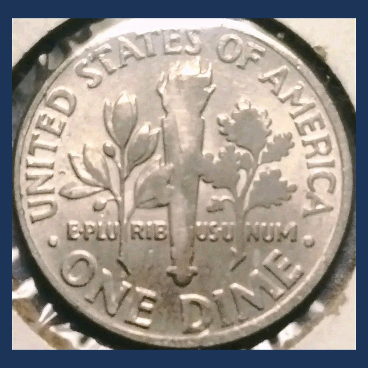 2012 Roosevelt Dime: Struck Through