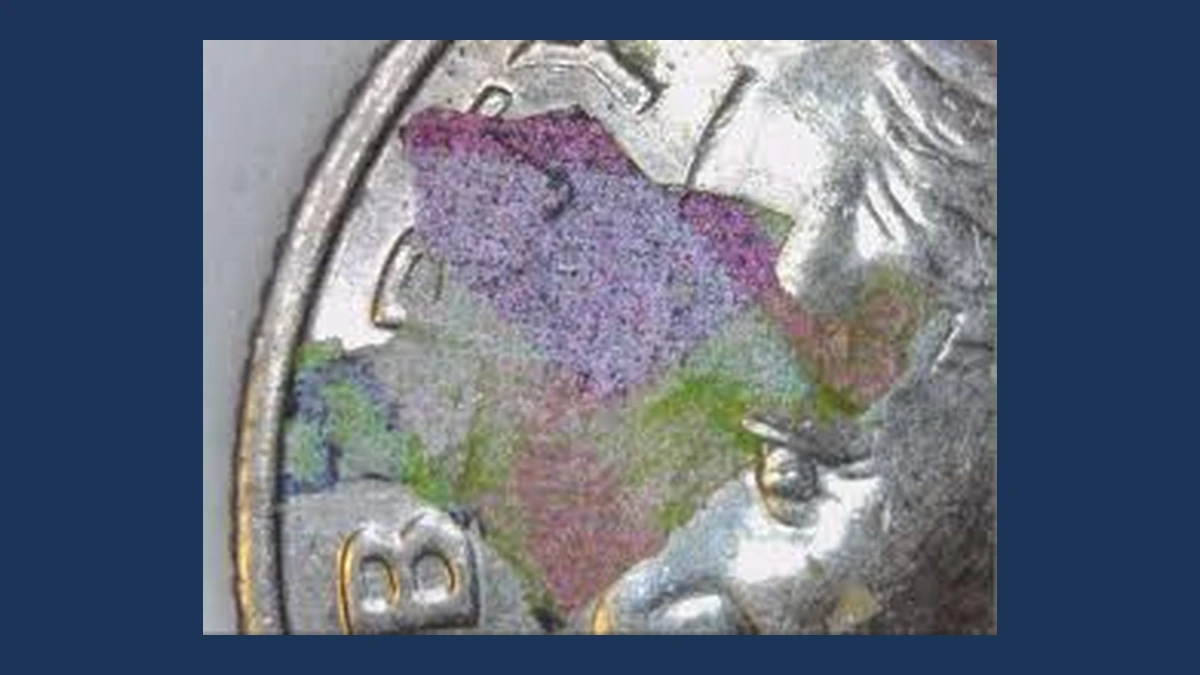 2012 Roosevelt Dime: Lamination