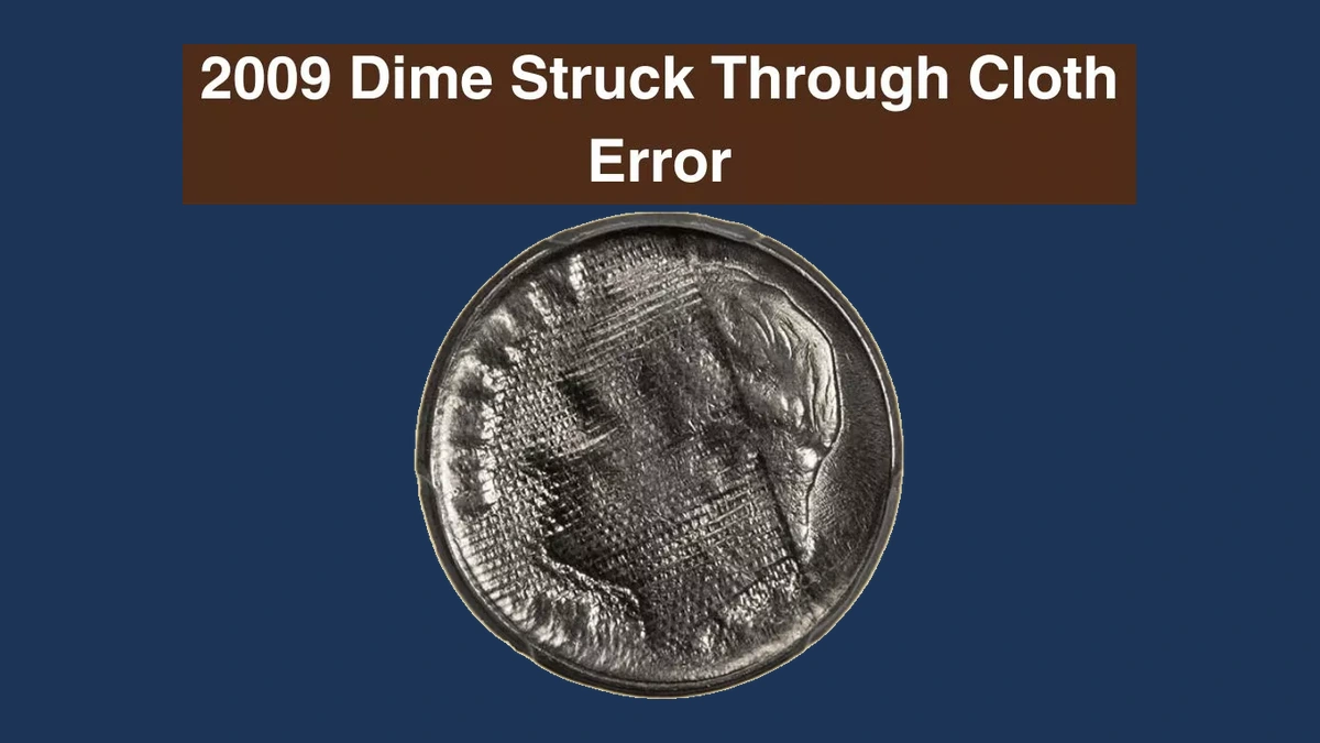 2009 Roosevelt Dime: Struck-Through Error