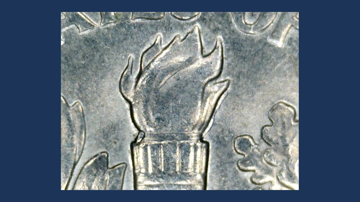 2008 Roosevelt Dime: Doubled Die Reverse