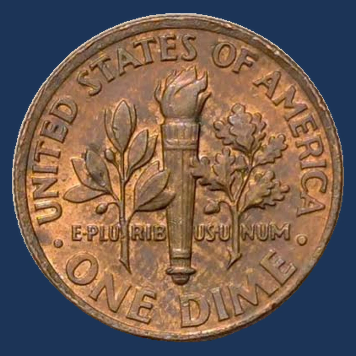 2006 Roosevelt Dime: Missing Reverse Clad Layer