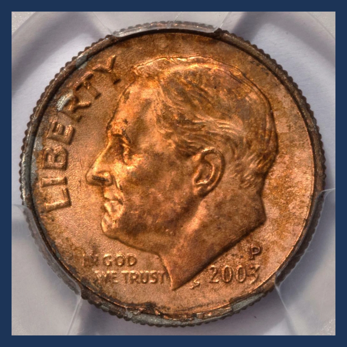 2003 Roosevelt Dime: Annealing Error