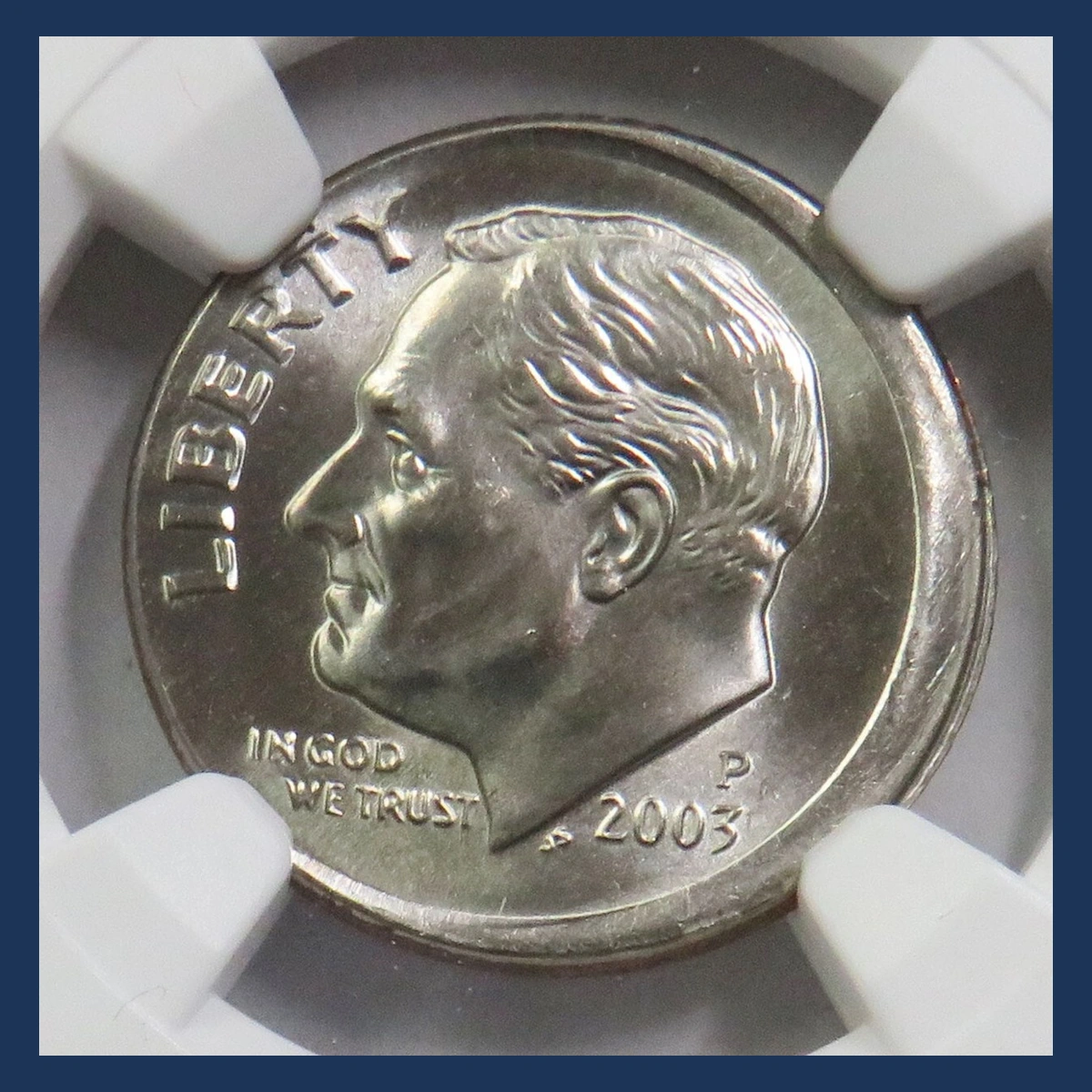 2003 Roosevelt Dime: Off-Center Strike