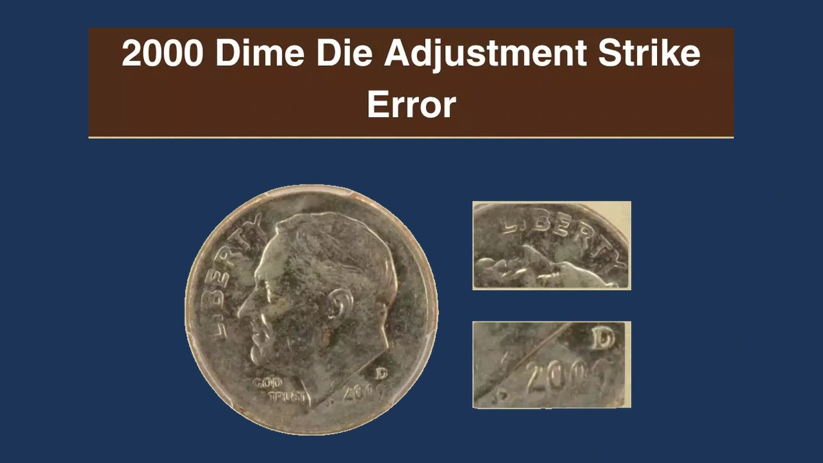 2000 Roosevelt Dime: Die-Adjustment / Low-Pressure Strike