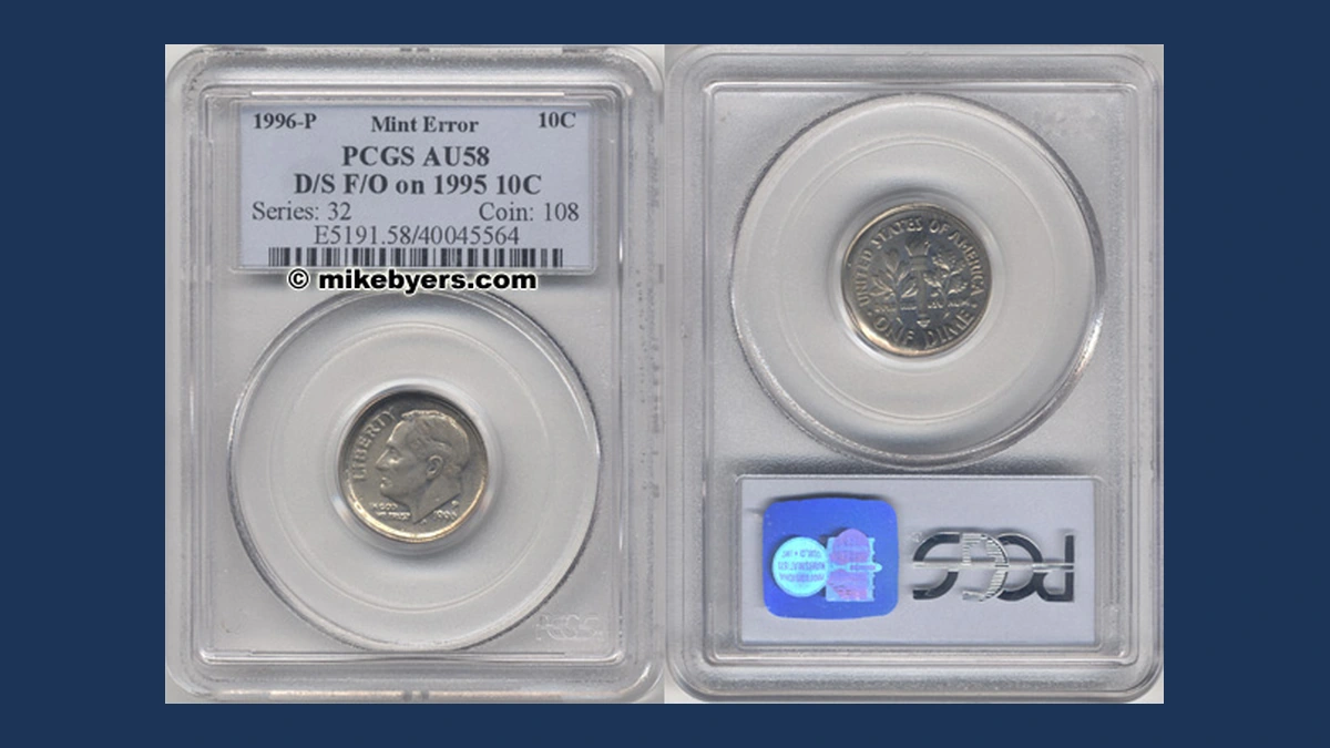 1995 Roosevelt Dime: Multiple Strike
